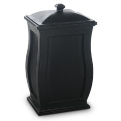 Mayne Mansfield Storage Bin, 32-1/8" x 14-5/16" x 18-5/16", Black