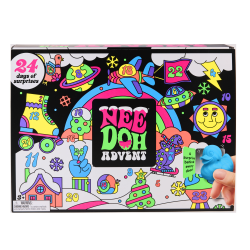 Schylling Inc. NeeDoh Squishmas 2026 Advent Calendar, Total Qty 1