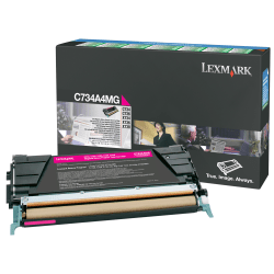 Lexmark™ C734A4MG Magenta Toner Cartridge