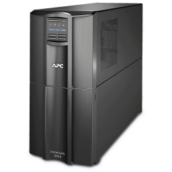 APC® Smart-UPS 10-Outlet Tower With SmartConnect, 3,000VA/2,700 Watts, SMT3000C
