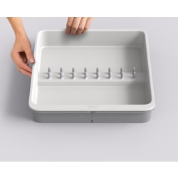 Joseph Joseph DrawerStore Expandable Utility And Gadget Organizer, Stone, Total Qty 1