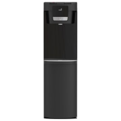 Oasis Maxxfill Flex Convertible Plumbed/Bottom Load Water Cooler, 42-3/8"H x 12-1/4"W x 14"D, Black