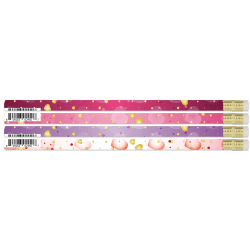 Musgrave Pencil Co. Inc. Motivational Pencils, Dreamy Hearts, 12 Pencils Per Pack, Set Of 12 Packs