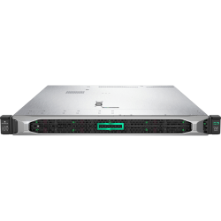 HPE ProLiant DL360 G10 1U Rack Server - 1 x Xeon Gold 5222 - 32 GB RAM HDD SSD - Serial ATA/600, 12Gb/s SAS Controller - 2 Processor Support - 16 MB Graphic Card - 25 Gigabit Ethernet, 10 Gigabit Ethernet - 8 x SFF Bay(s)