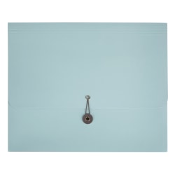 Office Depot® Brand Project Folder, Letter Size (8-1/2" x 11"), 1-1/4" Expansion, Blue