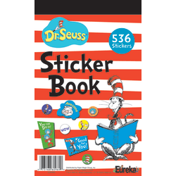 Eureka Dr. Seuss Cat In The Hat Sticker Book