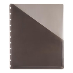 TUL® Discbound Pocket Dividers, Letter Size, Gray, Pack Of 2