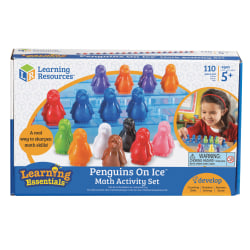 Learning Resources Penguins On Ice Math Activity Set