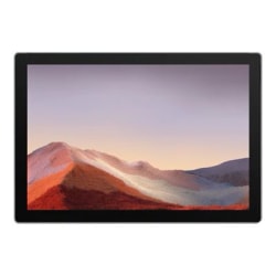 Microsoft Surface Pro 7 Tablet, 12.3" Touchscreen, 8GB RAM, 256GB HDD, Windows 10, Platinum