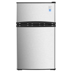 Avanti RA31B3S Counterhigh Refrigerator, Black/Stainless Steel