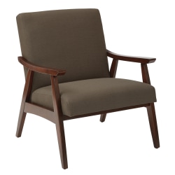 Ave Six Davis Chair, Klein Otter/Medium Espresso