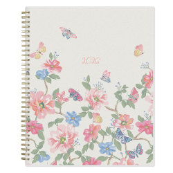 2026 Blue Sky Weekly/Monthly Planner, 8-1/2" x 11", Fly By Frosted, January To December, 140195