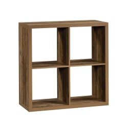 Sauder® Select 30"H 4-Cube Storage Bookcase, Rural Pine