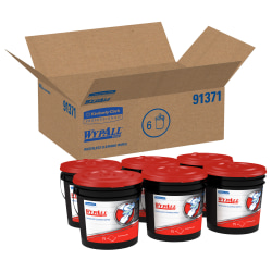 Wypall PowerClean ProScrub Heavy Duty Wet Towels - - 91371