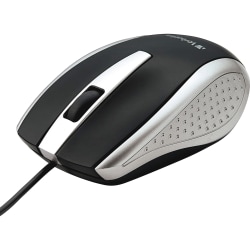 Verbatim® Notebook Optical Mouse For USB Type A, Silver