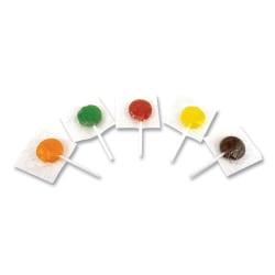 Office Snax® Lick Stix Suckers, 29.6 Oz, Assorted Flavors
