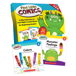 Scholastic First Little Comics Classroom Set, Pack Of 100