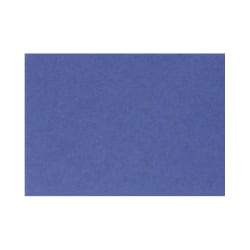 LUX Mini Flat Cards, #17, 2 9/16" x 3 9/16", Boardwalk Blue, Pack Of 50