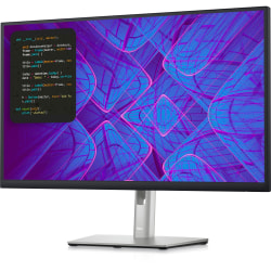 Dell P2723QE 27" 4K LCD Monitor - 16:9 - Black, Silver - 27" Class - In-plane Switching (IPS) Black Technology - WLED Backlight - 3840 x 2160 - 350 Nit - 5 ms - 75 Hz Refresh Rate - HDMI - USB Hub