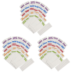 Inspired Minds Page Keepers Bookmarks, 2" x 6", 30 Titles Per Pack, Set Of 3 Packs