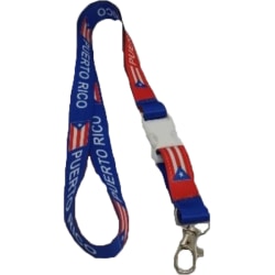 DORADO Puerto Rico Souvenir, Lanyard, Blue