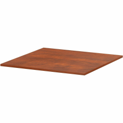 Lorell Essentials Modular Conference Table, 47"W x 47"L, Cherry, 16341