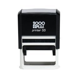 Custom 2000 PLUS® Self-Inking Stamp, P55, 1-1/2" x 2-1/4" Impression