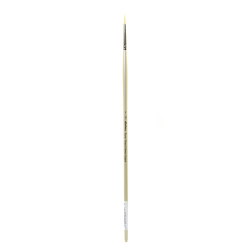 Winsor & Newton Artisan Series Paint Brush, Size 4, Round Bristle, Synthetic, Silver