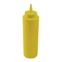 Winco Squeeze Bottle, 12 Oz, Yellow