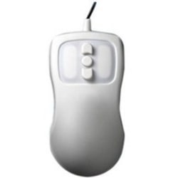 Man & Machine Petite Mouse - Optical - Cable - White - USB - Scroll Button - 5 Button(s)