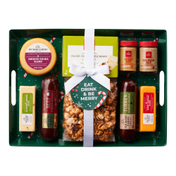 Hickory Farms - Holiday Entertaining Gift Set - 10 items