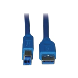 Tripp Lite U322-015 SuperSpeed USB 3.0 Cable, 15', Blue