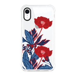 OTM Essentials Tough Edge Case For iPhone® XR, Red Poppies, OP-YP-Z124A