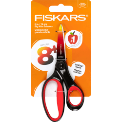 Fiskars® Big Kids' Scissors, 6", Pointed, Assorted Ombre Colors