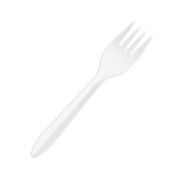 Boardwalk Individually Wrapped Forks, White, Case Of 1,000