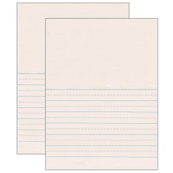 Pacon Newsprint Handwriting Paper, 9" x 12", 500 Sheets Per Pack, Set Of 2 Packs