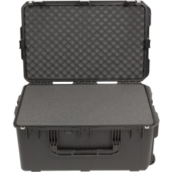 SKB Cases iSeries Large Protective Case With Cubed Foam And Wheels, 29" x 18" x 14", Black