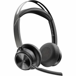 Poly Voyager Focus 2 - Headset - on-ear - Bluetooth - wireless - active noise canceling - USB-C via Bluetooth adapter - 9T9J4AAAC3
