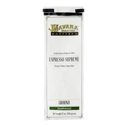 Havana Roasters Coffee Ground Coffee, Decaffeinated, Cuban Espresso Supreme, 12 Oz Per Bag, Carton Of 3 Bags