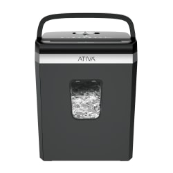 Ativa® 8-Sheet Cross-Cut Shredder, A08CC23