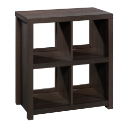 Sauder® HomePlus 33"H Cube Storage Bookcase, 4 Shelves, Dakota Oak