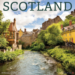 2025 Willow Creek Press Wall Calendar, 12" x 12", Scotland, January 2025 To December 2025, 46845