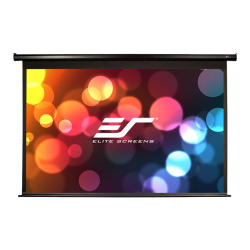 Elite Spectrum Series Electric100H-AUHD - Projection screen - ceiling mountable, wall mountable - motorized - 100" (100 in) - 16:9 - AcousticPro UHD - black