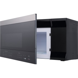 Black & Decker EM044K6BBP1 1.6 Cu Ft Over-The-Range Microwave, Silver