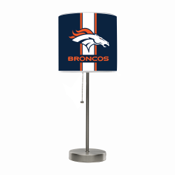 Imperial NFL Table Accent Lamp, 8"W, Denver Broncos