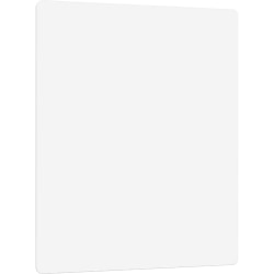 Lorell DIY Frameless Magnetic Glass Board - 36" (3 ft)x 30" (2.5 ft) - White Glass Surface - Aluminum Frame - Rectangle - Magnetic - 1 Each - 18323