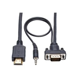 Tripp Lite HDMI To VGA Adapter Converter Cable, 6'