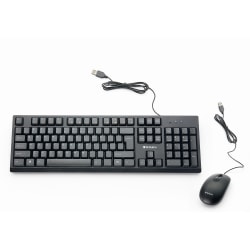 Verbatim - Keyboard and mouse set - USB