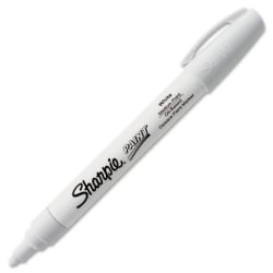 Sharpie® Paint Marker, Bullet Point, White