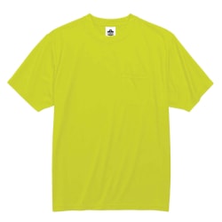 Ergodyne GloWear 8089 Non-Certified T-Shirt, 4X, Lime